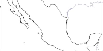 Deskripsyon kat jeyografik nan Meksik