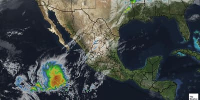 Satelit move tan map Meksik